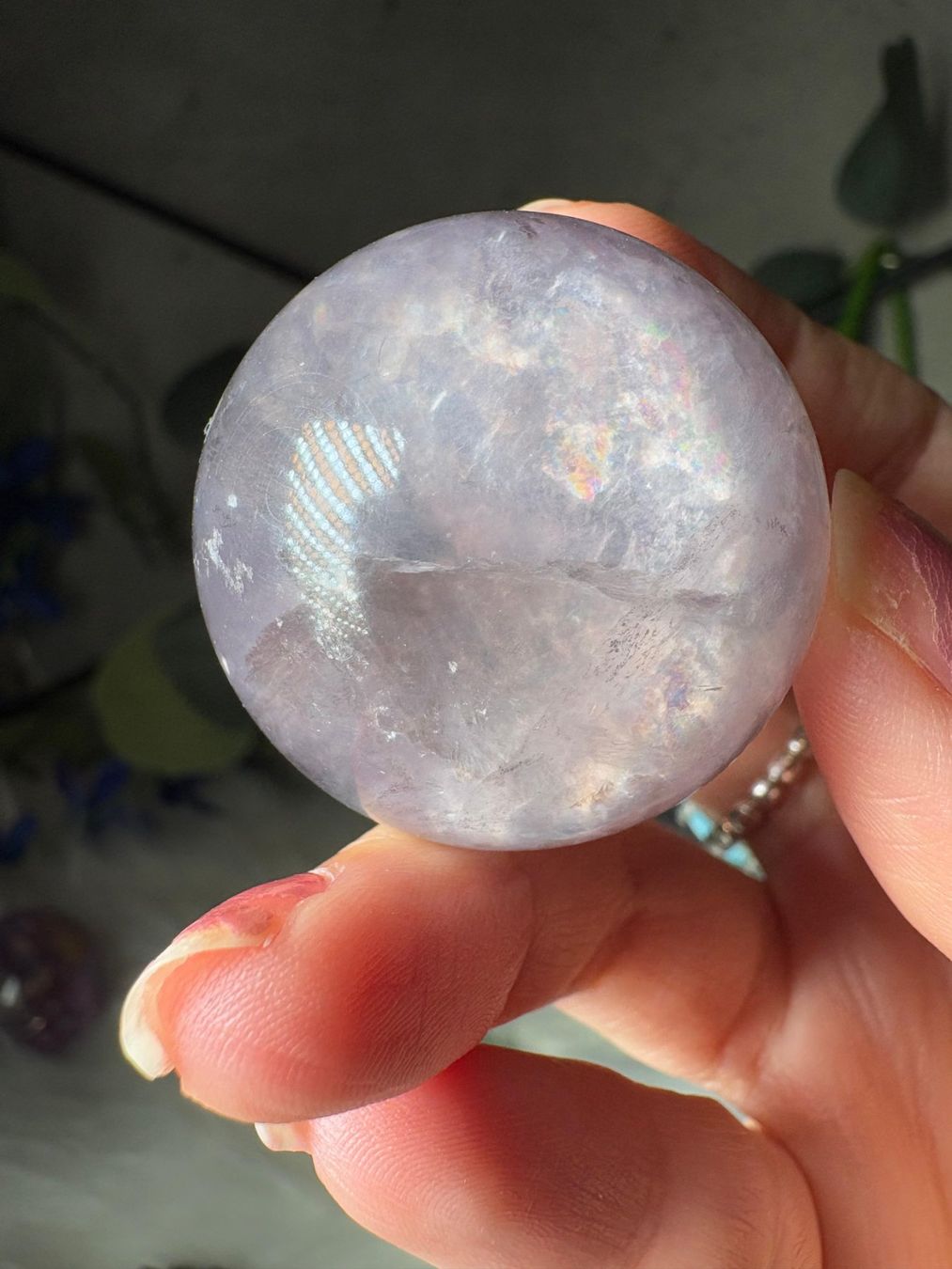Mineralien & Heilsteine: Lila Fluorit mit Glimmer – Neu und originalverpackt aus Neuheim von m.hald 5