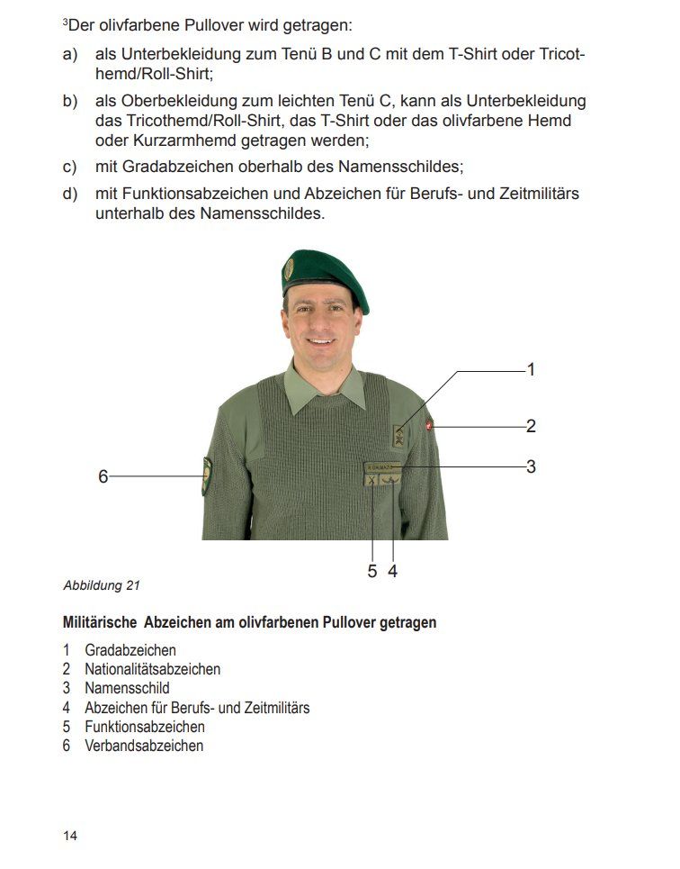Armée suisse Uniformes: Neuauflage Instruktor Pullover Schweizer Armee XXL – Neuf (Voir description) à Tenniken par M00RlssE90 3