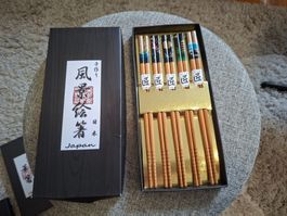 Japanese anti-slip CHOPSTICKS/Stäbchen/Geschenk Idee!