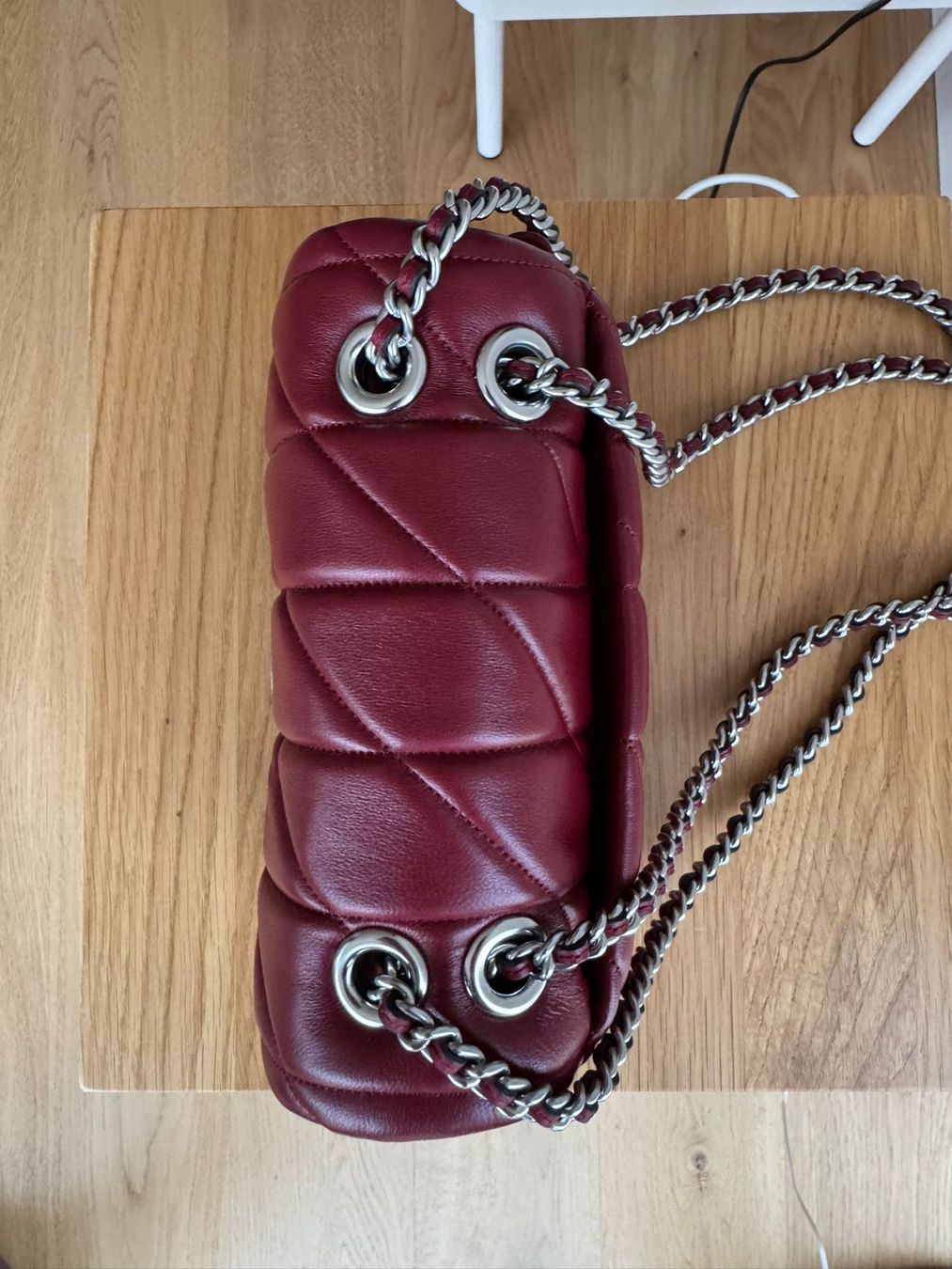 Coach Taschen für Damen: COACH red quilted tabby shoulder bag with silver hardware – Neu (gemäss Beschreibung) aus Zürich von sel_w5sd 5