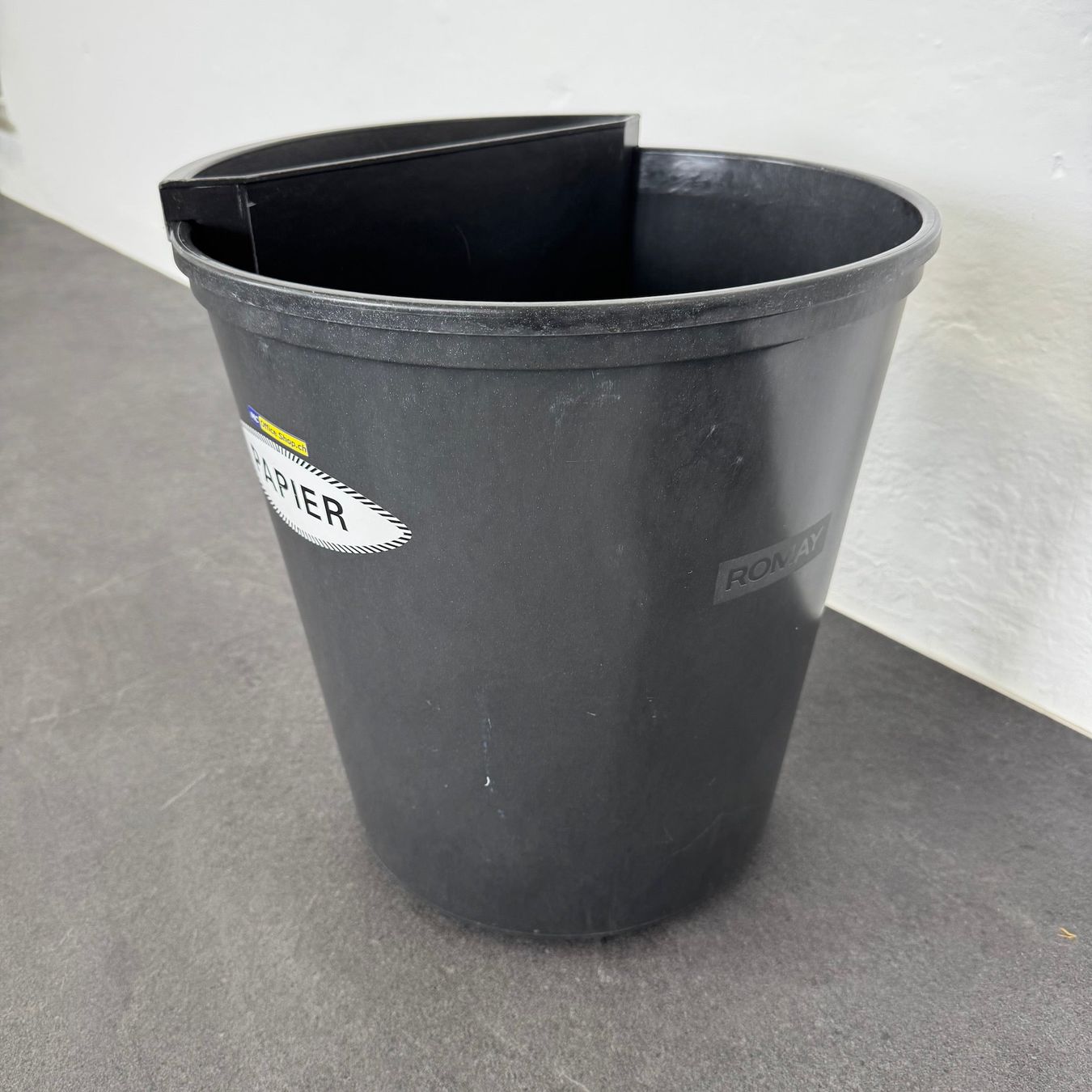 Contenitori & Simili: Romay Brandschutz Abfalleimer mit Einlagefach – Usato da Schönenwerd venduto da mcofficeshop 2
