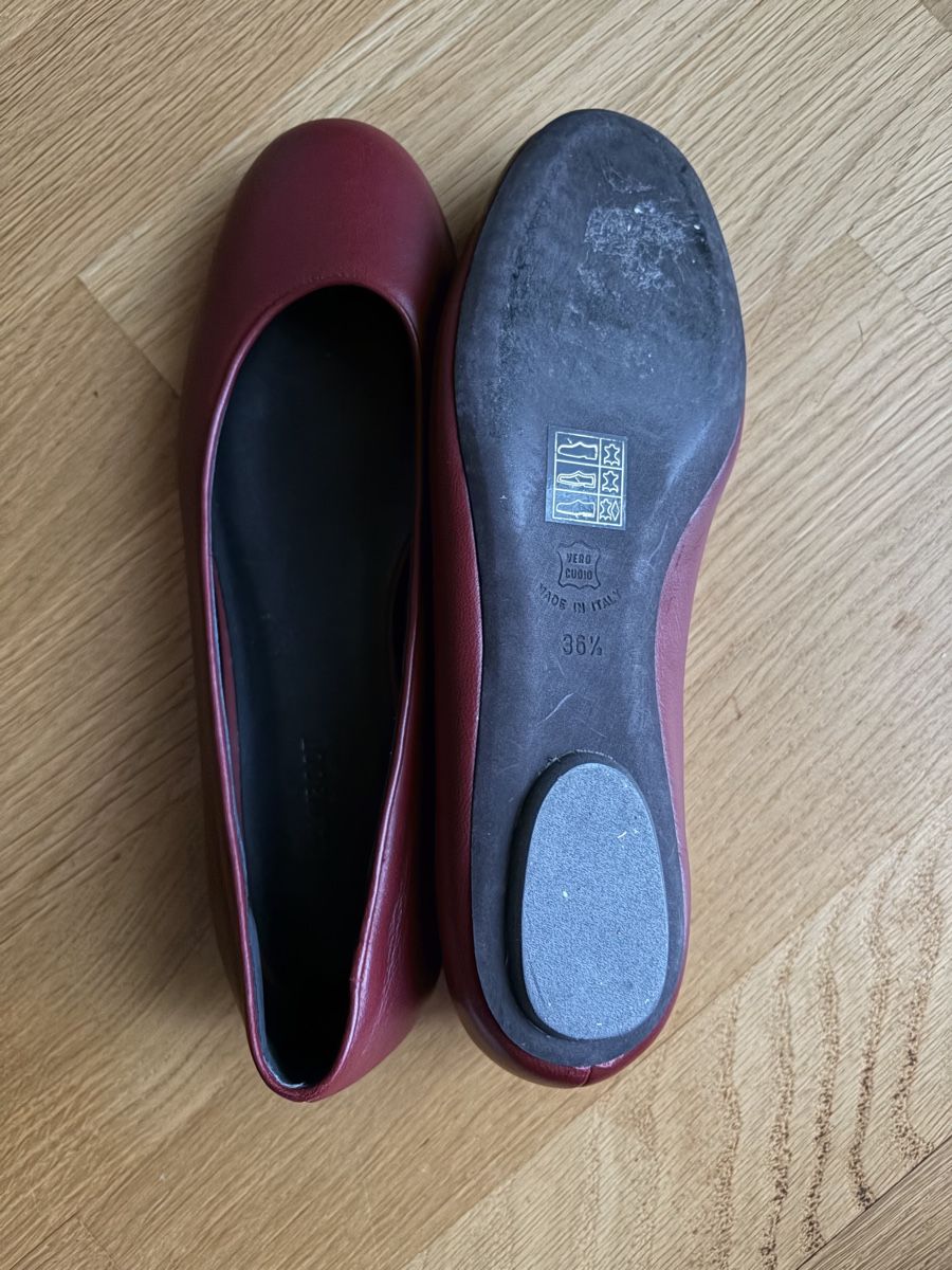 Navyboot Damenschuhe: Ballerinas Navyboot, 36,5, bordeaux – Gebraucht aus Rüegsau von escribella 3
