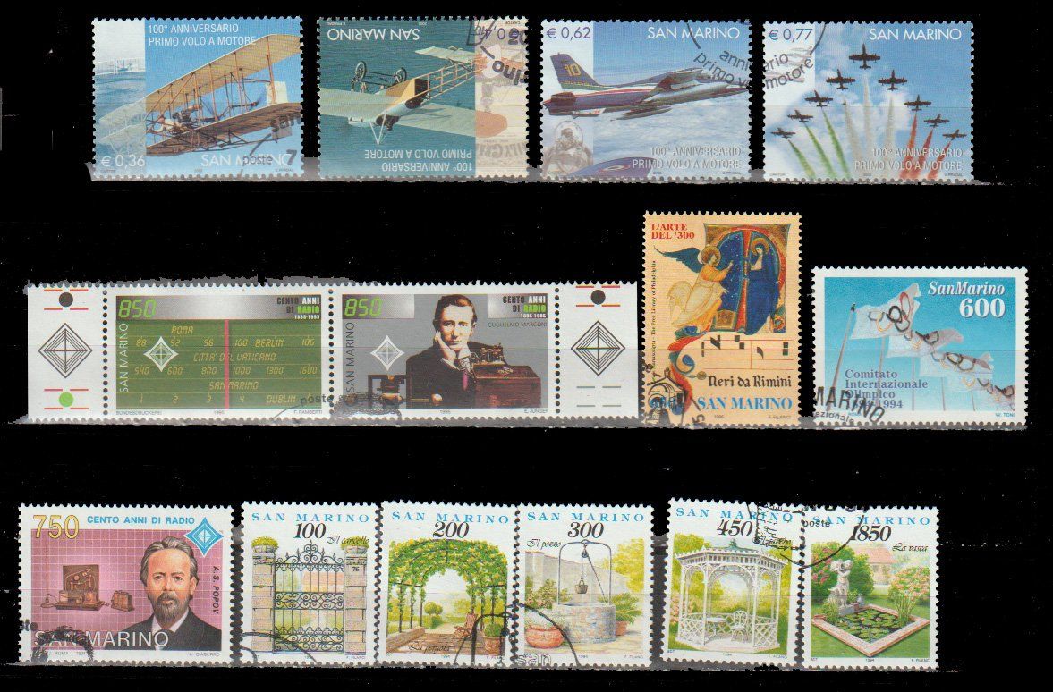 Tous les timbres: San Marino – D'occasion à Crans-Montana par kira56 1