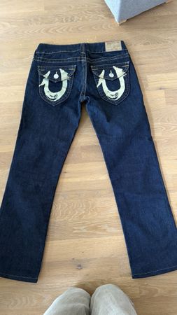 True Religion Jeans blau dunkel Bootcut / Schlaghose