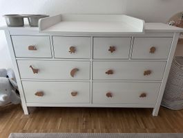 Hemnes Kommode mit Wickelaufsatz