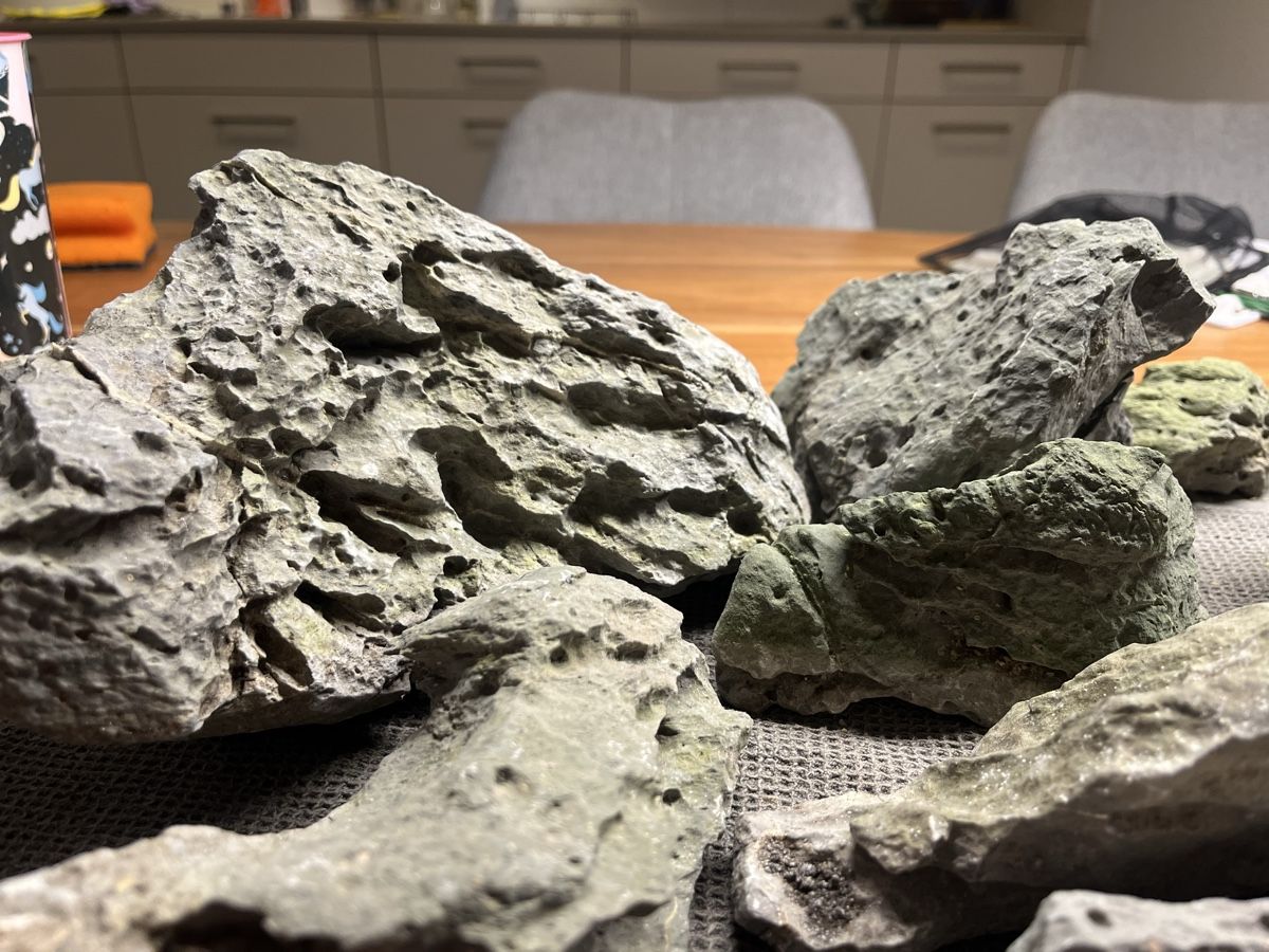 Minerali & Pietre curative: Aquarium Steine Set – Usato da Wauwil venduto da tna 3