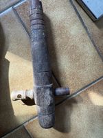 Vieux robinet de tonneau en bois, vintage et rustique! (53)