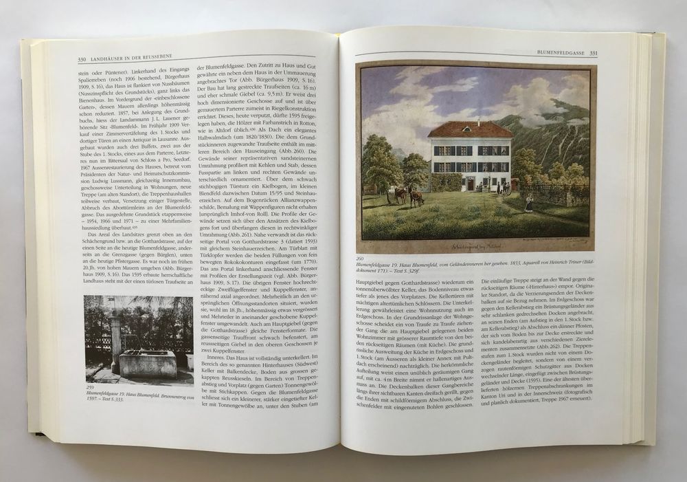 Die Kunstdenkmäler des Kantons Uri. Band I.I, I.II, II + IV 5