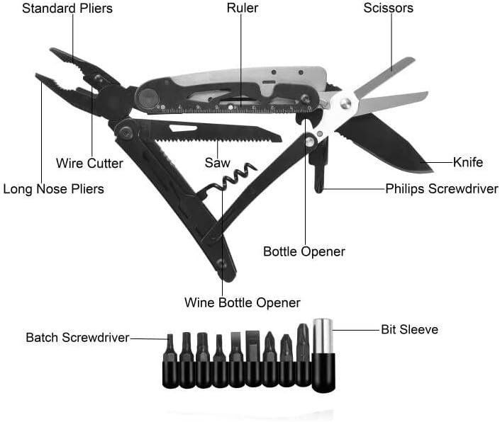 Tutti gli attrezzi: Multitool 18in1 Taschenmesser Zange Säge Schere mit Etui – Nuovo e nell'imballaggio originale da Zürich venduto da jasminleut 7