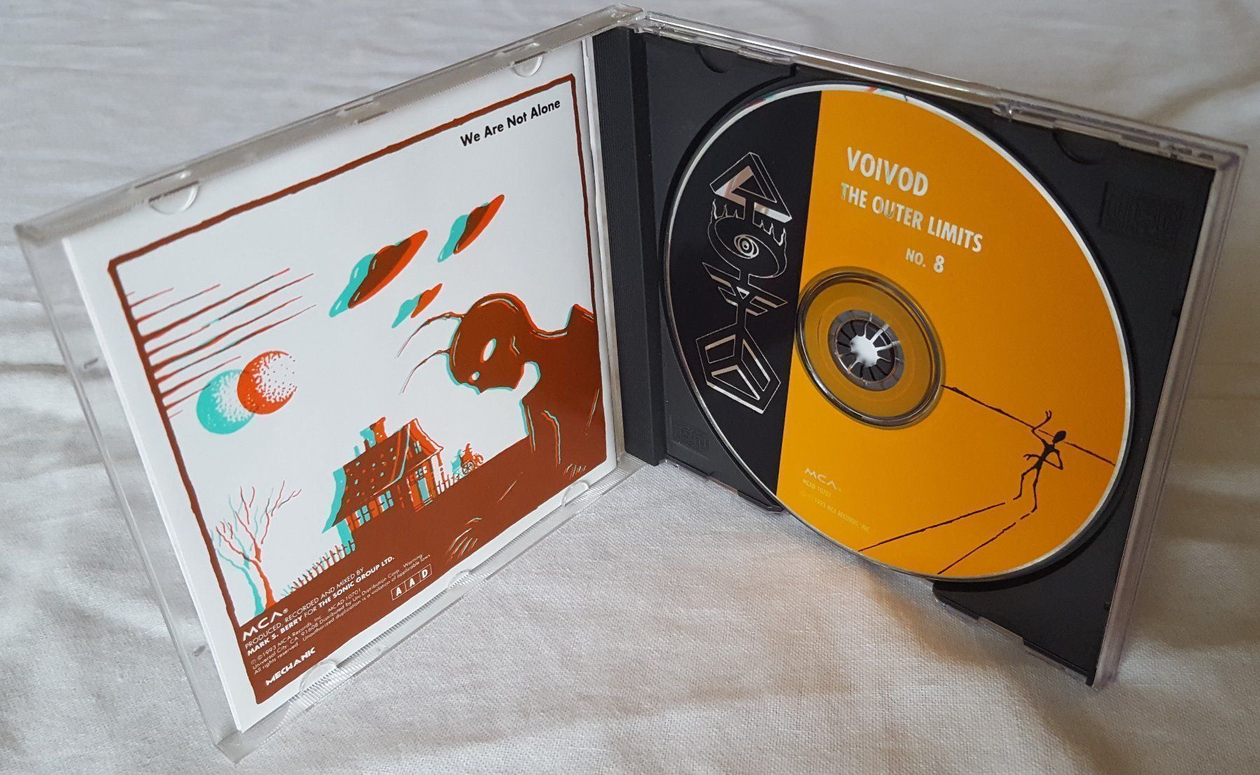 CD: Voivod - The Outer Limits - Rare US First Press - 1993 - 3D – Usato da Uster venduto da Zardodel 3