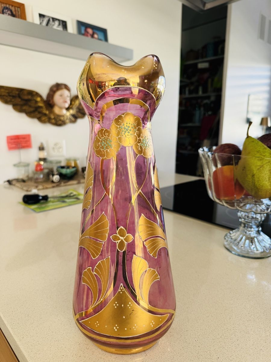 Vasi & Recipienti: Vase gross Jugendstil wunderschön selten – Usato da Gipf-Oberfrick venduto da Iberico 3