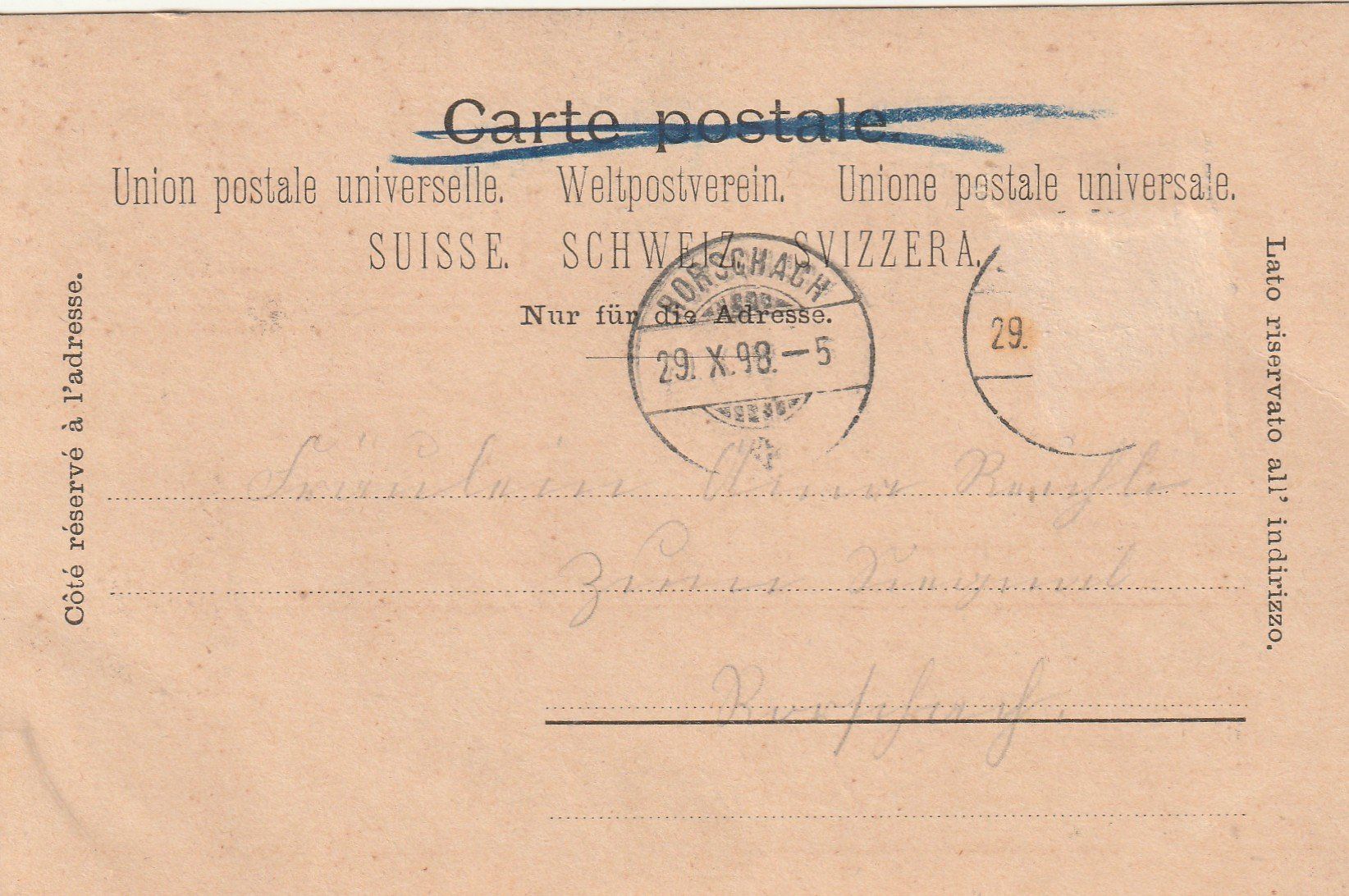 Cartoline postali: Rorschach Litho – Usato da Rorschacherberg venduto da fratovi2 1