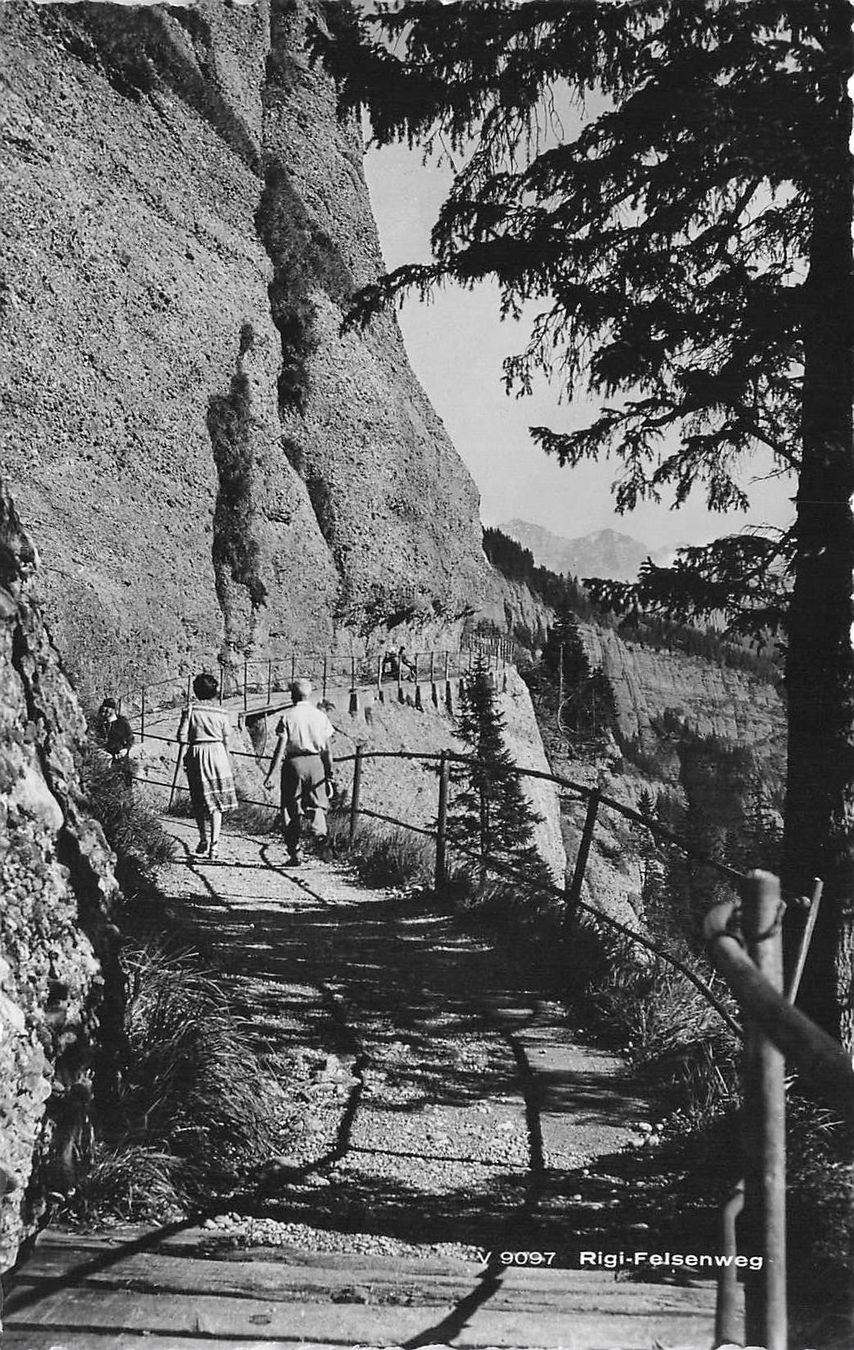Cartoline postali: Rigi felsenweg – Usato da Biasca venduto da Blenio71