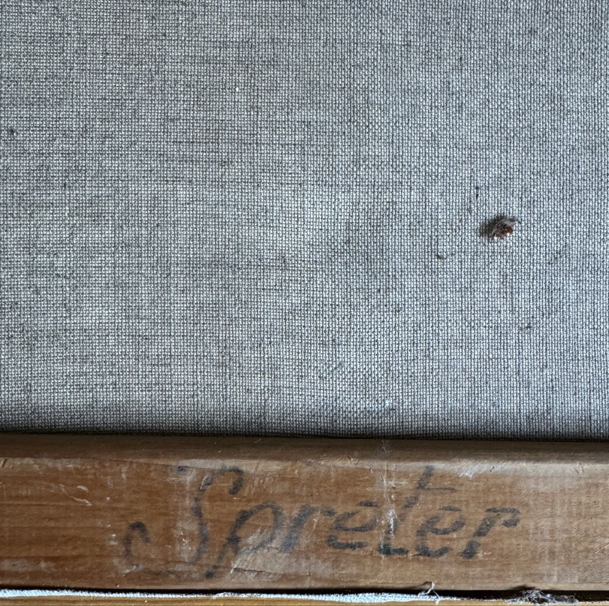 Gemälde: Dipinto ad olio originale "Spreter '65" - Paesaggio 48 – Gebraucht aus Genève von Atelier.Curio 4