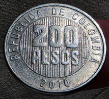 KOLUMBIEN 200 PESOS 2010