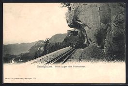 Brünigbahn, Blick gegen den Brienzersee