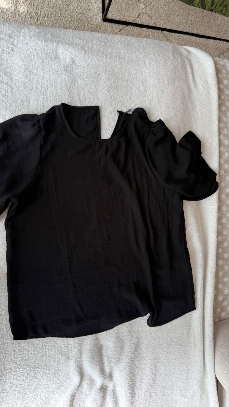 Vero Moda Chemisiers: Schwarzes Bluse Kurzarm Grösse L – D'occasion à Warth par sue500 3