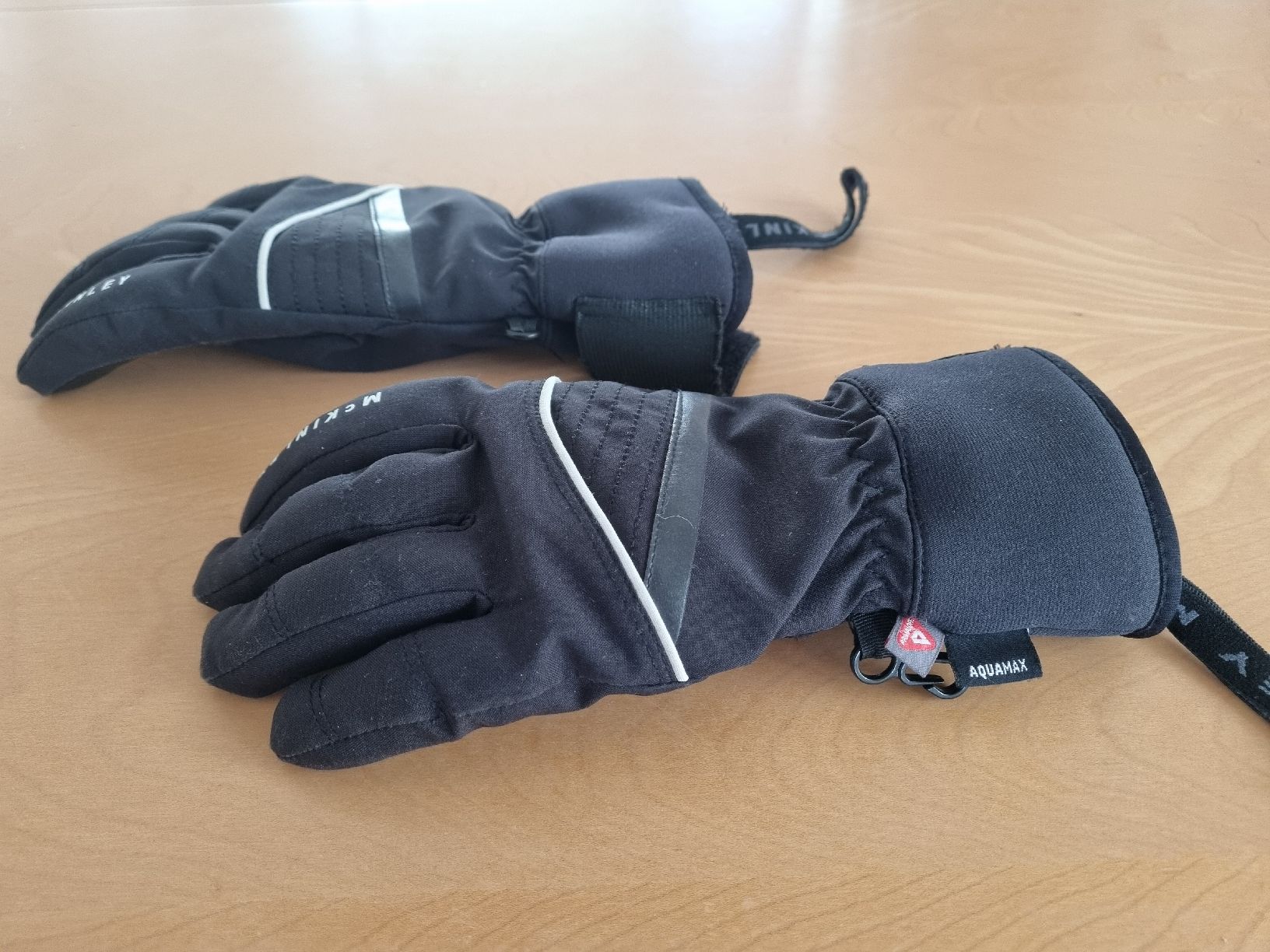 Kinderhandschuhe: Mc Kinley Skihandschuhe schwarz mit Leder Gr. 6 – Gebraucht aus Oberuzwil von Tvistur80 1