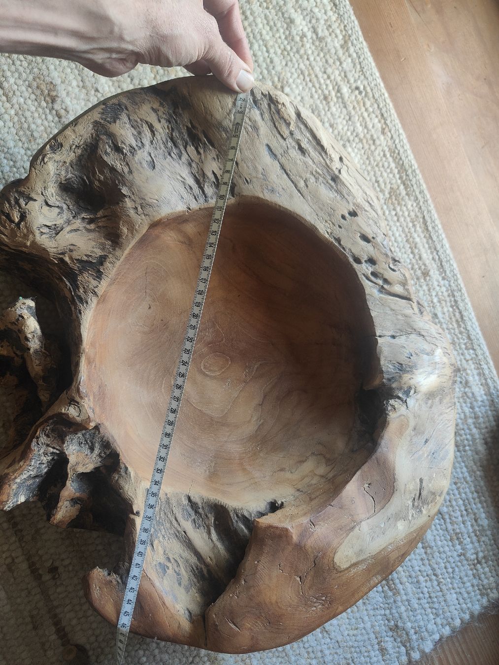 Tutte le decorazioni: Holzschale ca 50cm durchmesser – Usato da Bauma venduto da ObrMar 1
