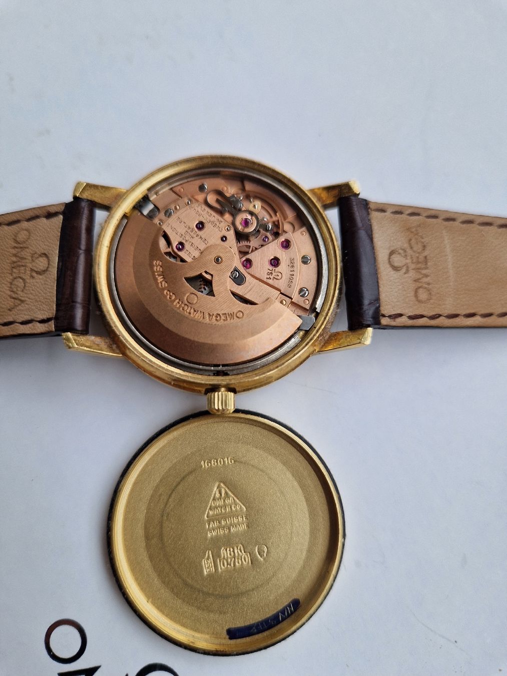 Omega Orologi: RARE Omega Constellation Automatic Or massive 18K,Calibre751 – Usato da Grand-Lancy venduto da Swiss-vintage1974 7
