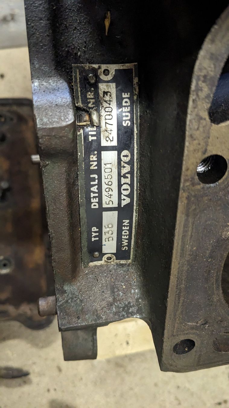 Volvo  Motori: Volvo TP21 / Snabbe B36 Motor – Usato da Bad Ragaz venduto da MR_BR 1