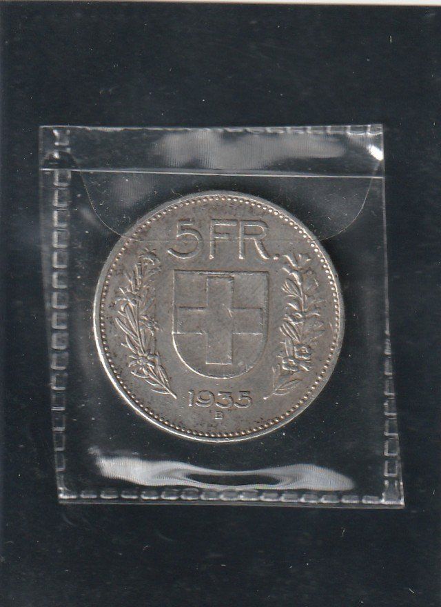 Toutes les monnaies: 5 Franken 1935 – D'occasion à Rorschacherberg par fratovi2