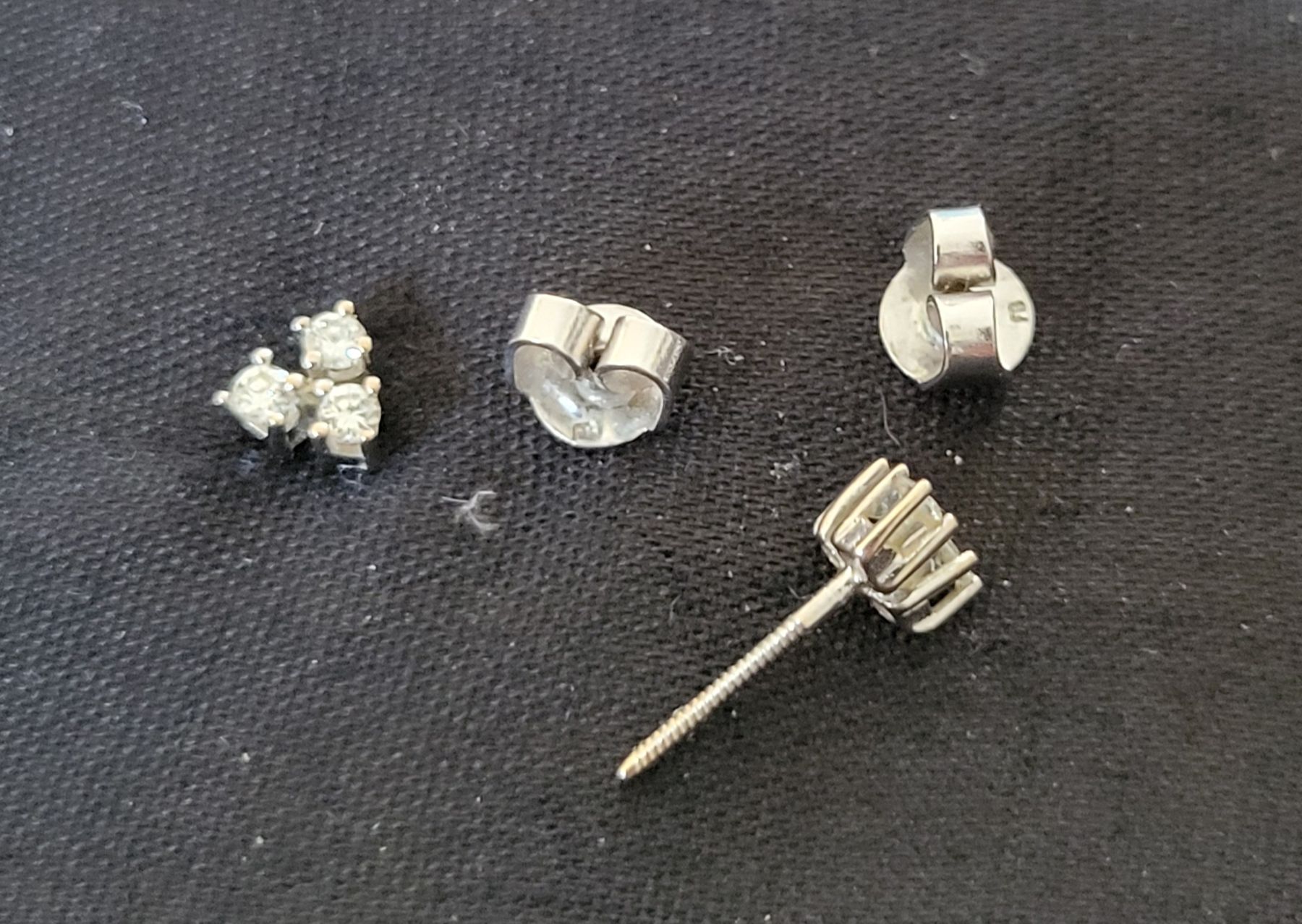 Orecchini pendenti & Orecchini a lobo: Goldohrringe mit Diamanten – Usato da Gutenswil venduto da ghekko88 1