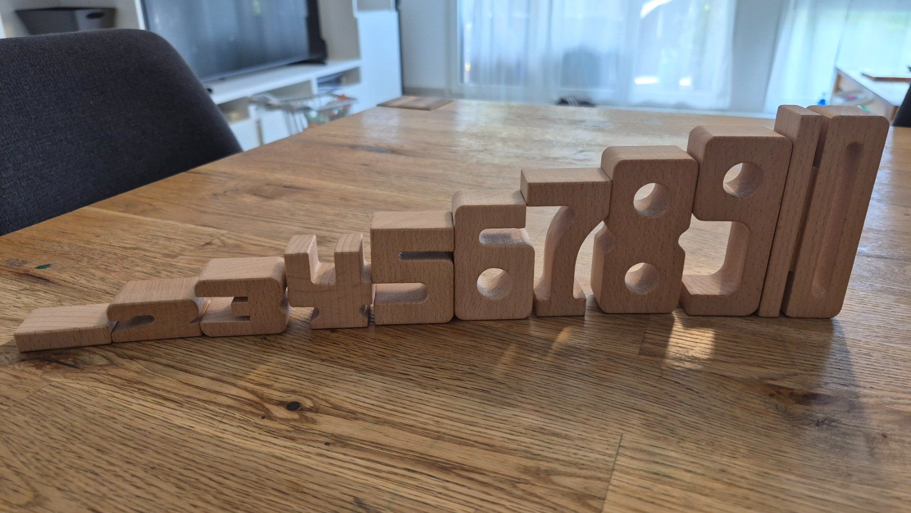 Giochi: SumBlox Set mit Holzzahlen und Karten – Usato da Illnau venduto da patrickhe 2