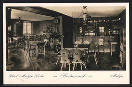 Maloja, Hotel Maloja-Kulm, Restaurant, I