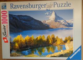 Puzzle 1000 Teile Ravensburger Swiss Collection MATTERHORN
