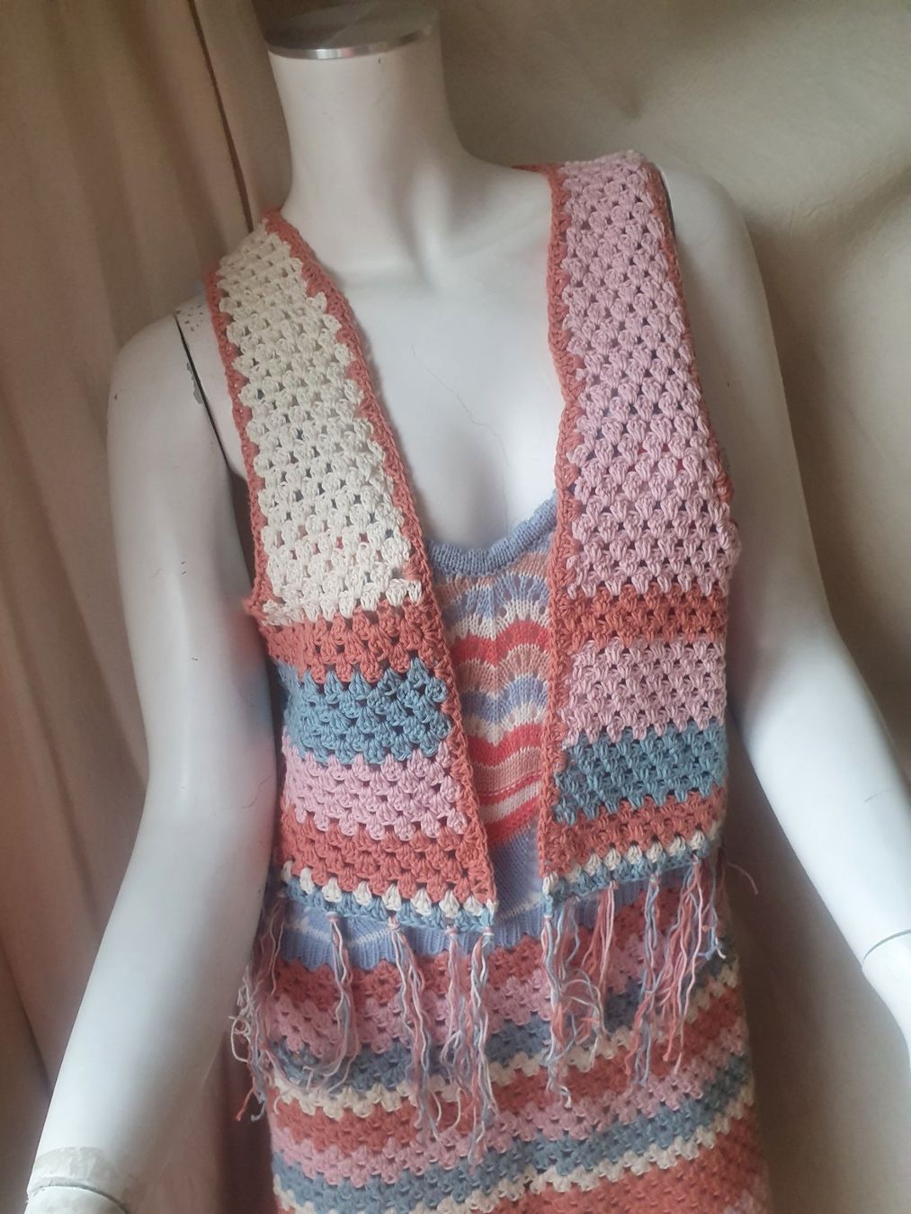 Kleider: Robe et  gilet crochet T40 – Neu und originalverpackt aus Thônex von lacomtessedesfees 6
