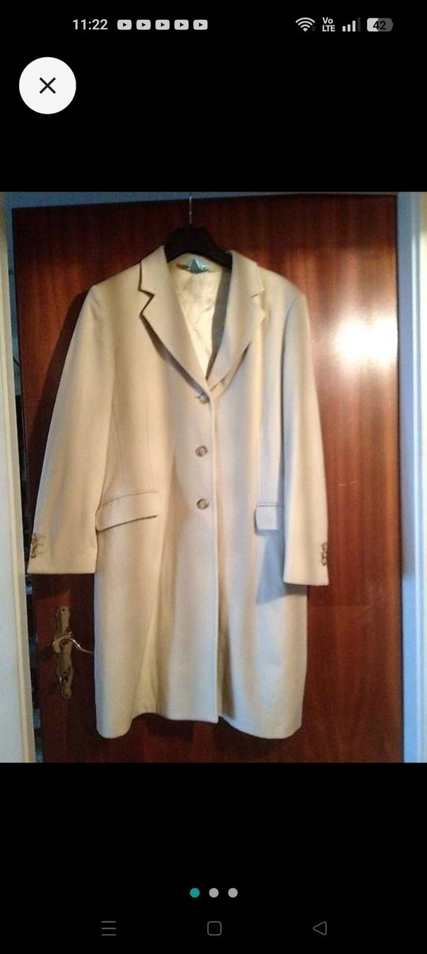 Cappotti: Mantel beige, Marke Henry Cotton – Usato da Mumpf venduto da Loco_Roco 1