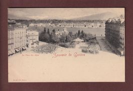 Souvenir de GENEVE - Place des Alpes
