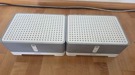 2x Sonos ZonePlayer 100 ZP100 – 1. Generation – Weiss/Silber