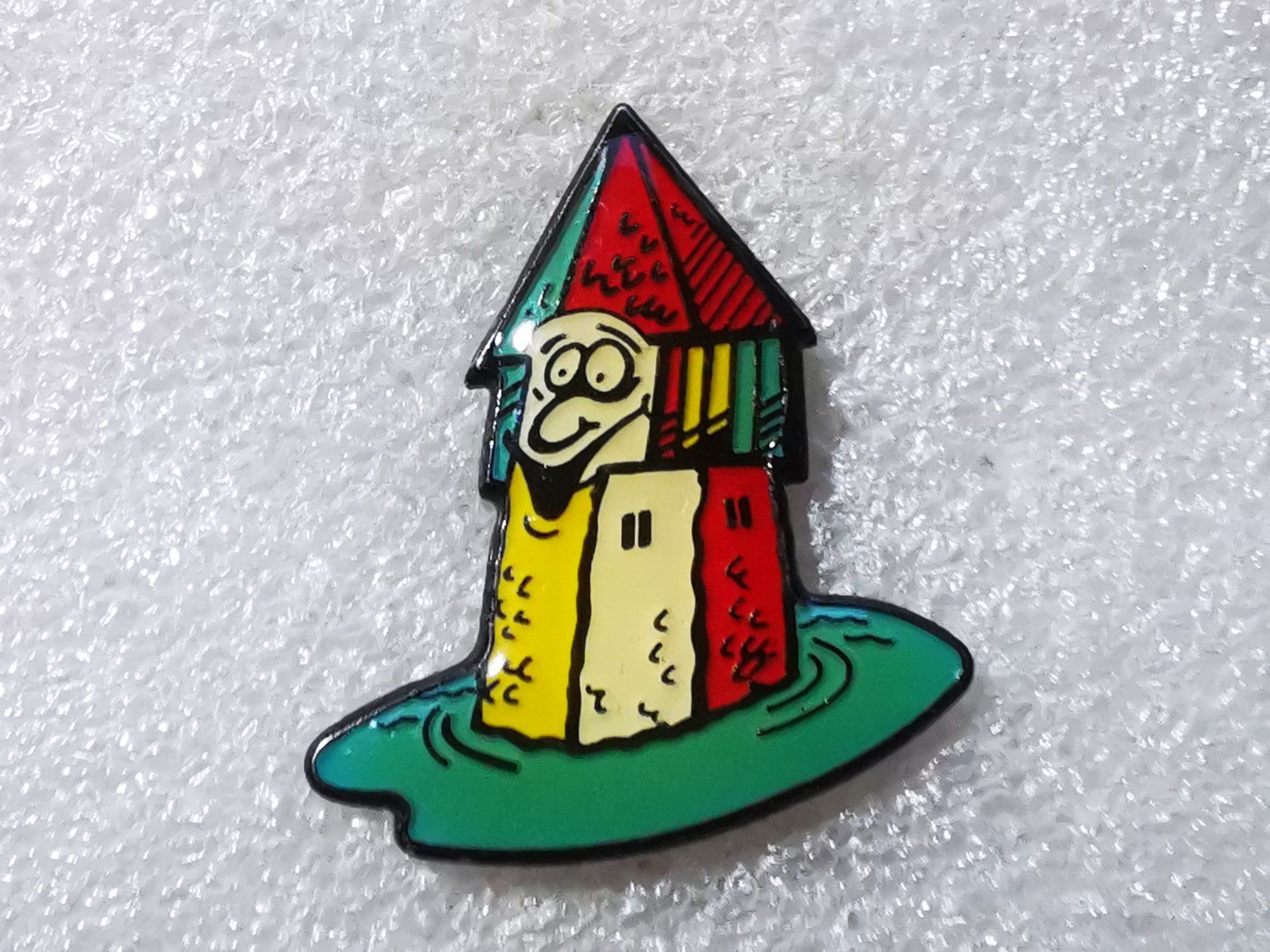 Placchette & Badge: Ansteckpin 25: Kapellbrücke – Usato da Oppligen venduto da Pin-Fall-Shop
