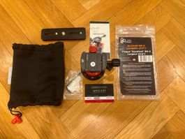 Uniqball UBH35 X Stativkopf mit Zubehör - wenig gebraucht