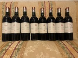 8x Chateau Pape Clement 1982 Bordeaux Rotwein Flaschen