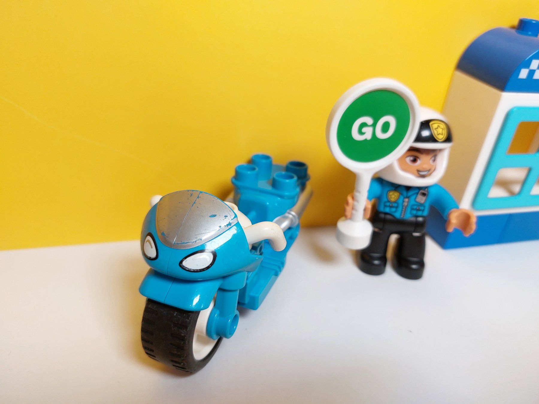 Lego Baukästen: LEGO DUPLO 10900 Polizeimotorrad - Komplett – Gebraucht aus St.Gallen von TinasBauundSpiel 1