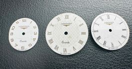 LONGINES - LOT  DE 3 CADRANS (QUARTZ et autre)