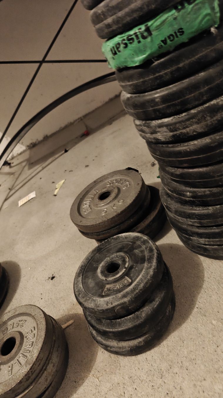 Poids & Haltères: Trainingsgewichte  – D'occasion à Biel/Bienne par the__hug 9