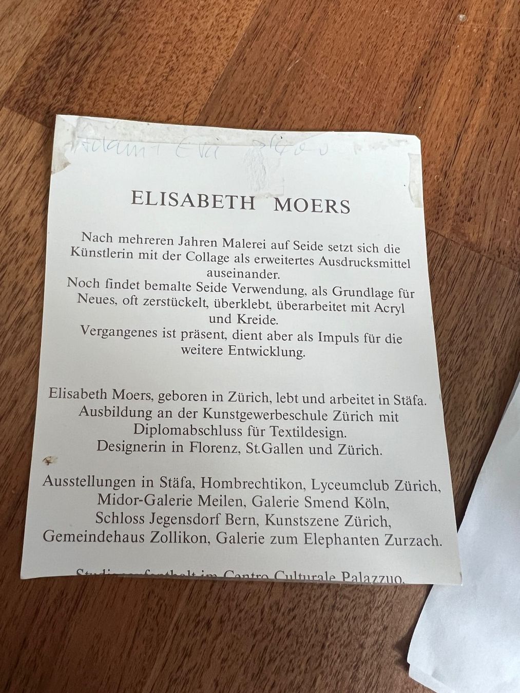 Dipinti: Elisabeth Moers Original Gemälde "Sommerflieder", 1998 – Usato da Jona venduto da Sariksa 5