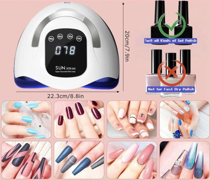 Lampade: Professionelle LED UV Nagellampe 72 LED – Nuovo e nell'imballaggio originale da Châtelaine venduto da topshop.switzerland 8