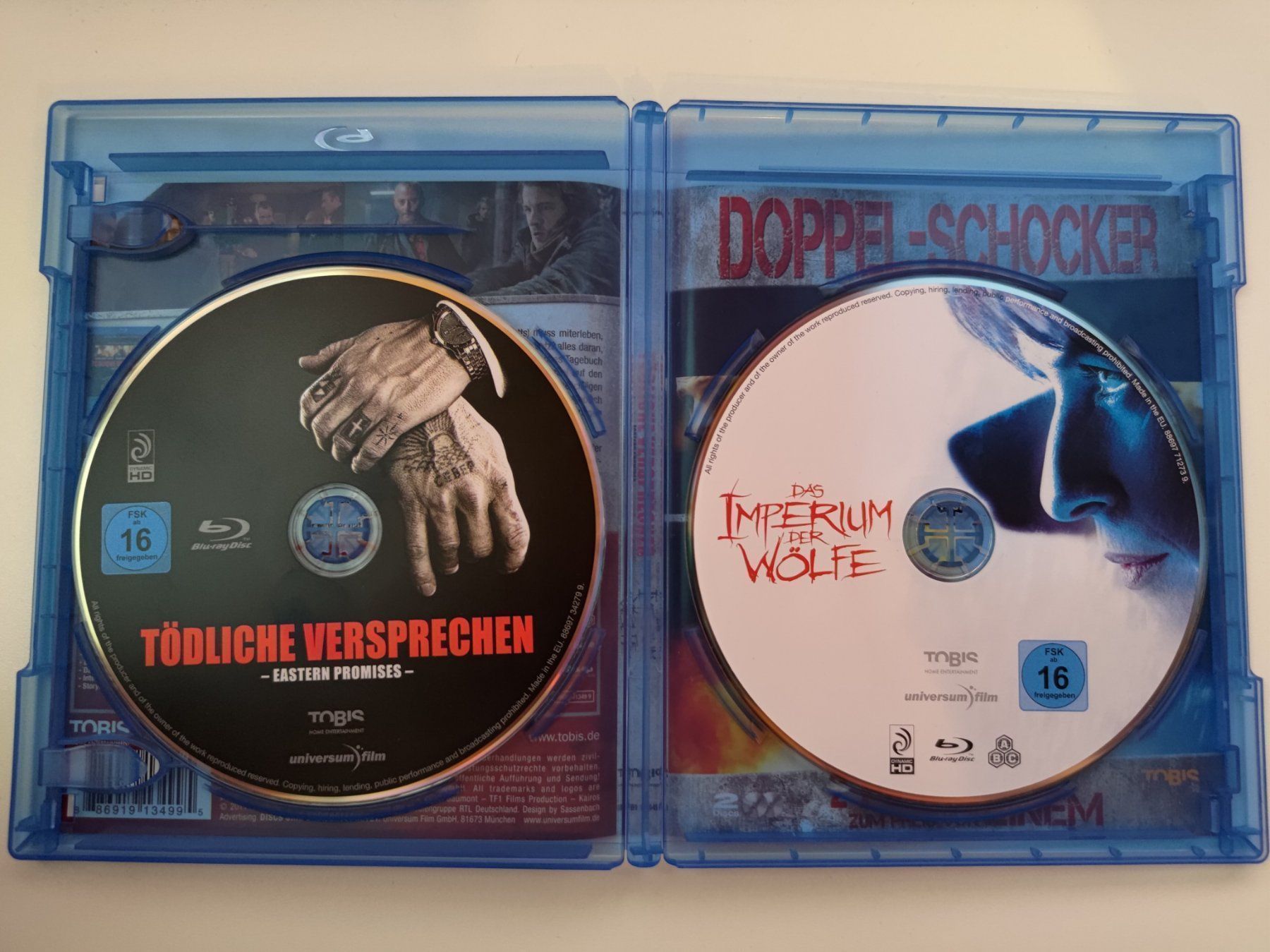Tutti i DVDs: Tödliche Versprechen & Das Imperium der – Usato da Liestal venduto da Kratzilla 1