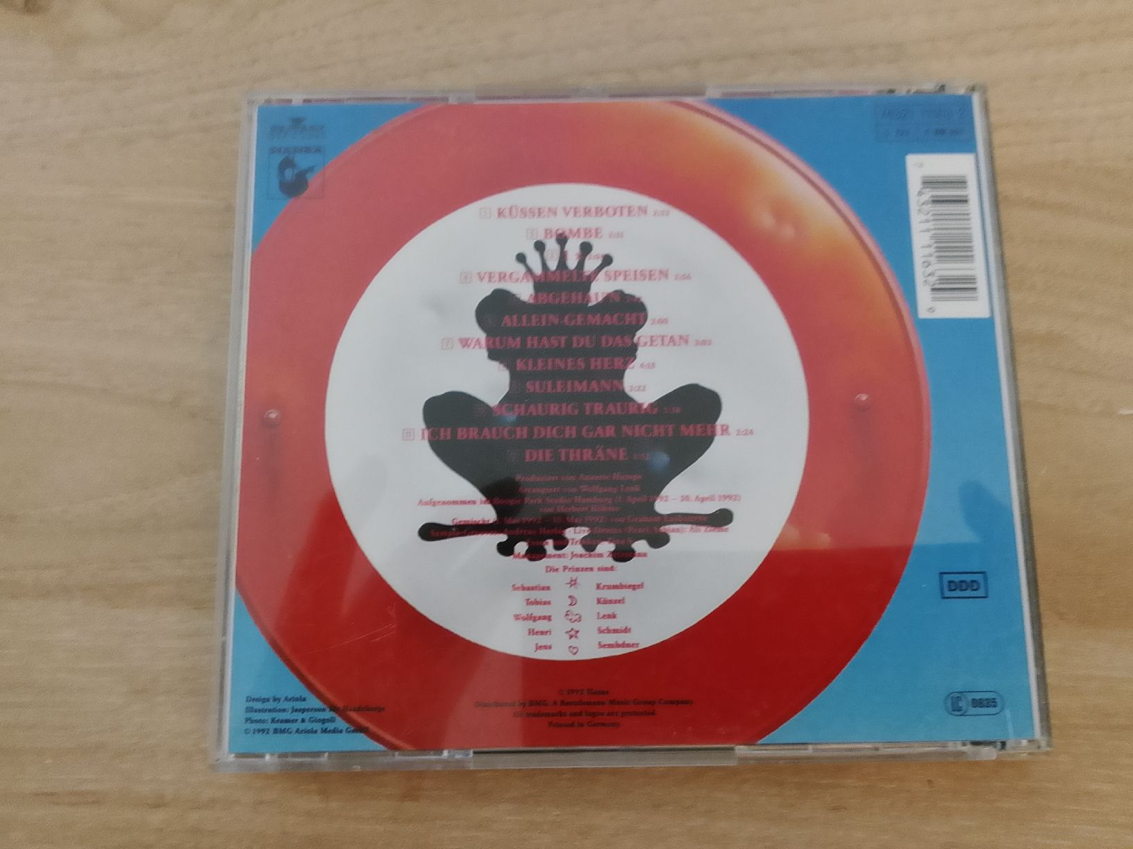CD: Die Prinzen – Usato da Liebefeld venduto da CD-Urs 1
