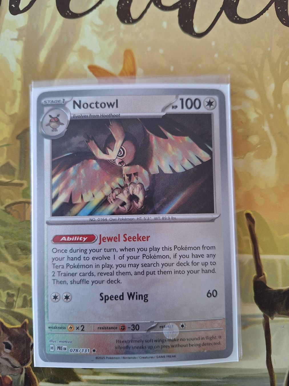 Pokémon Sammelbilder & Trading cards: Noctowl - Pokeball – Gebraucht aus Altstätten SG von GGsGameshop