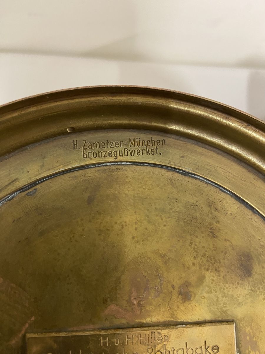 Tabak: Dose Tabakdose  H. Zametzer Bronze – Gebraucht aus Dietikon von brocki-eyra 5