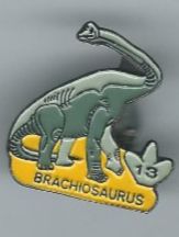 Plaketten & Abzeichen: Brachiosaurus Dinosaurier, Pin – Gebraucht aus Zürich von t24_de