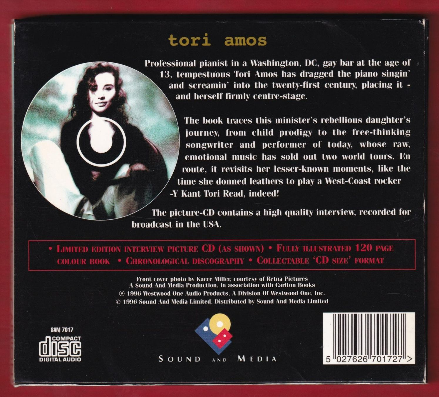 CDs: Tori Amos - Interview Disc & Fully Illustraded Book (CD) – Gebraucht aus Zürich von Pfluftl2000 1