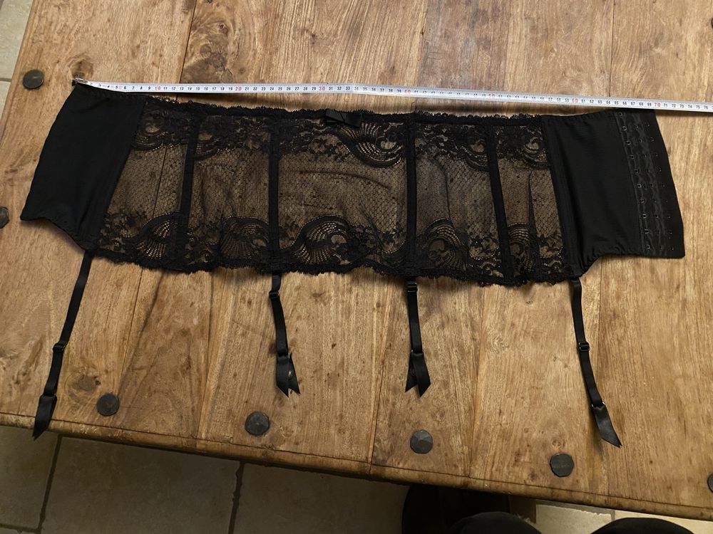 Porte-jarretelles Aubade Taille L – Blanc, Style Classique, Neuf Sans étiquettes, Lingerie Femme