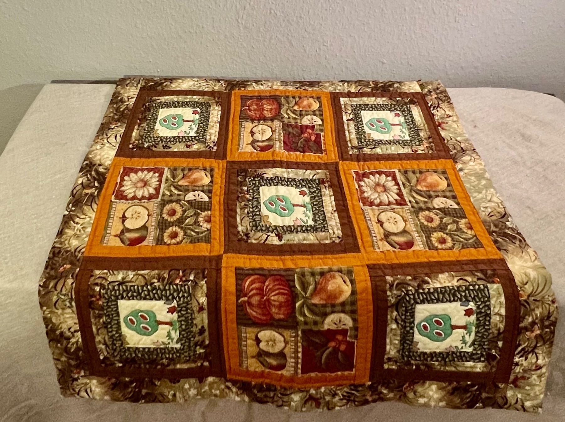 Coperte: Petite couverture pour bébé, vintage, patchwork, coton – Usato da Genève venduto da DELIRBEADS 3